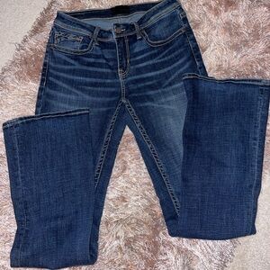 Buckle Black boot cut jeans